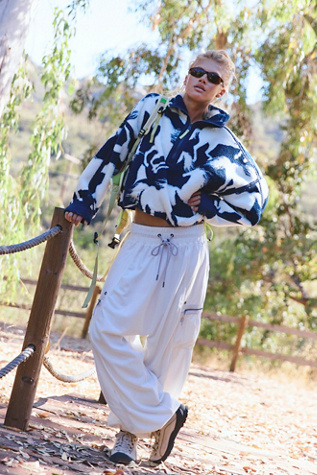 Mountain High Printed Half-Zip Fleece