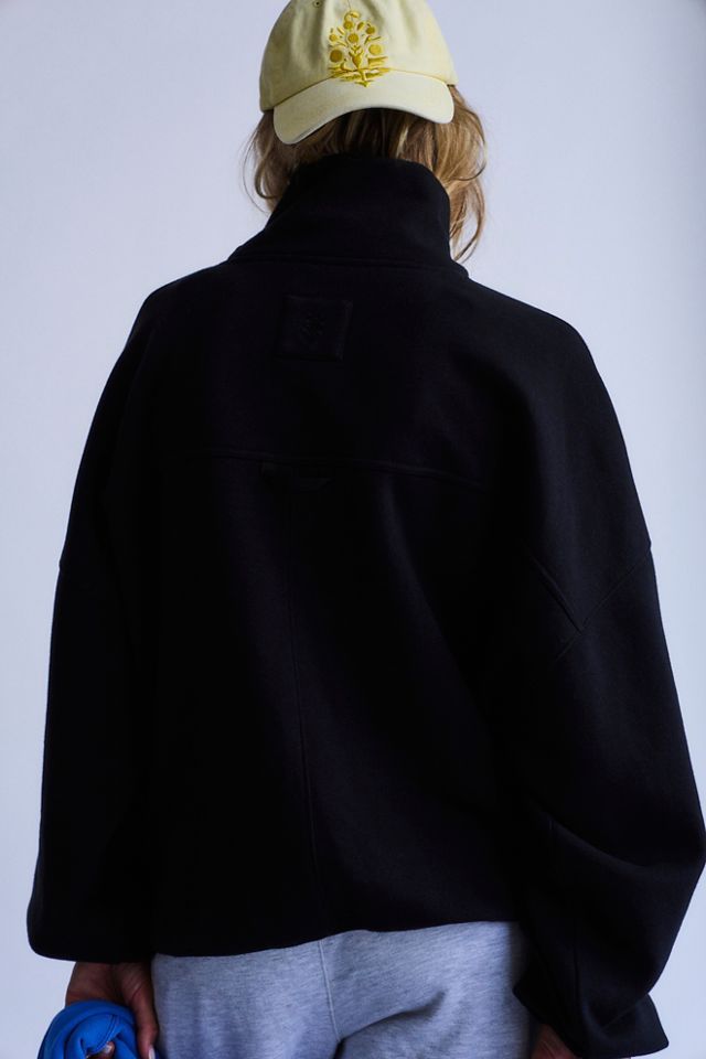 On Your Mark Logo Mock Neck Pullover #1