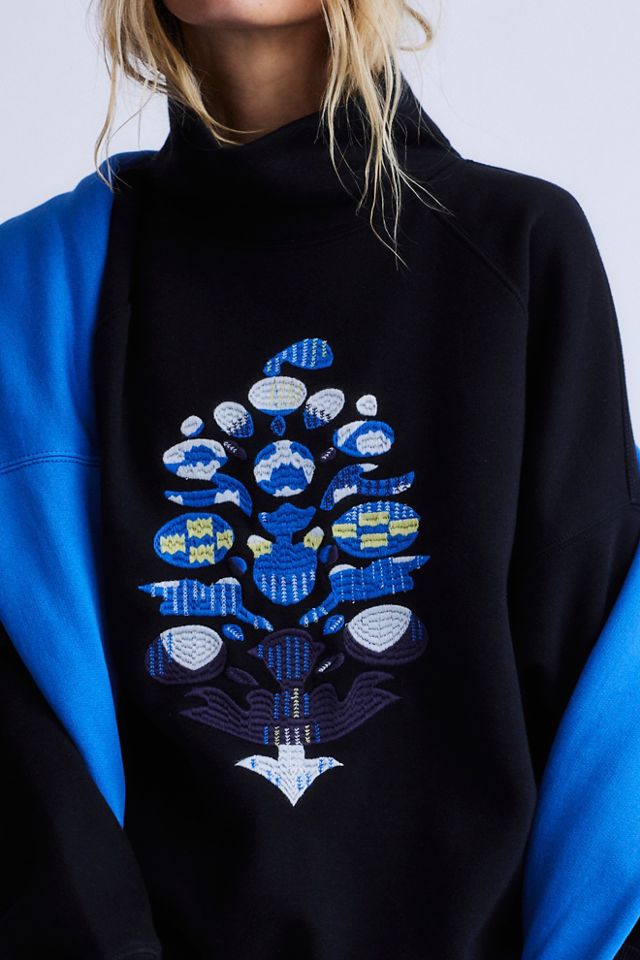 On Your Mark Logo Mock Neck Pullover #2