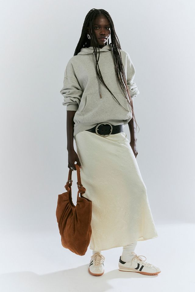 Skadi Suede Scrunch Tote #1