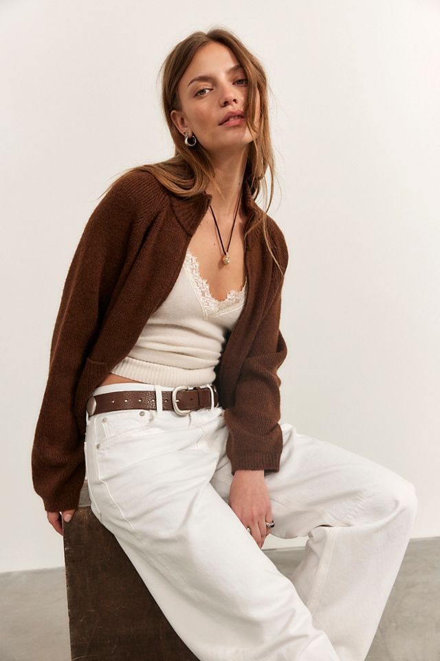 We The Free On It Zip-Up Cardigan #1