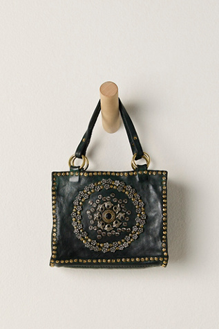 Campomaggi Culpo Mini Bag at Free People in Bottle Green