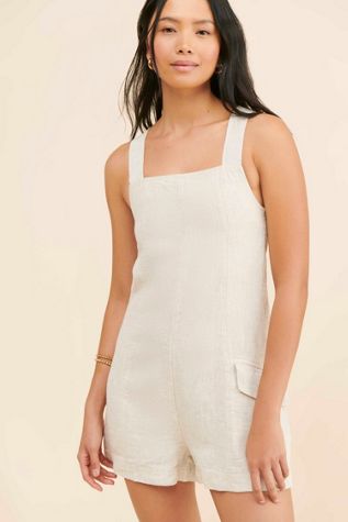 ALOHAS Volta Linen Romper