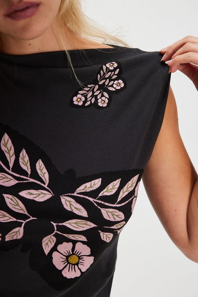 Midnight Petal Tank #2