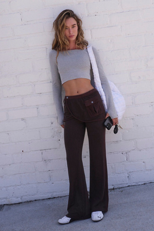 Osaka Leggings by FP Movement at Free People, Chocolate, L