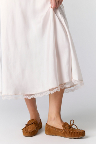 Misty Suede Moccasins
