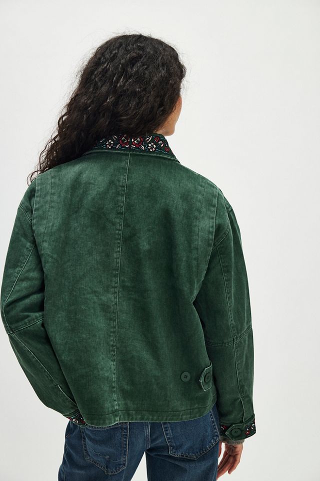Found Jockey Club Embroidered Jacket #1