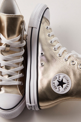 Chuck Taylor All Star Metallic High-Top Sneakers