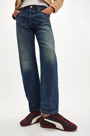 Puma Speedcat Plus Quilted Sneakers at Free People in Red, Size: US 7.5 M