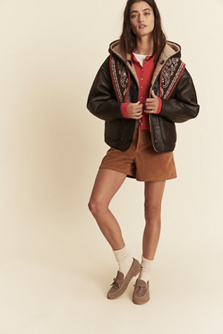Apres Cozy Reversible Jacket by We The Free at Free People in Brown, Size: M