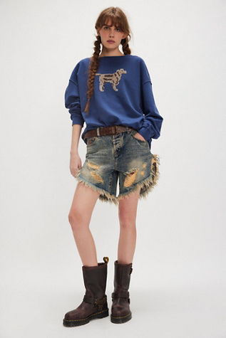 Best Friend Cross Stitch Crewneck