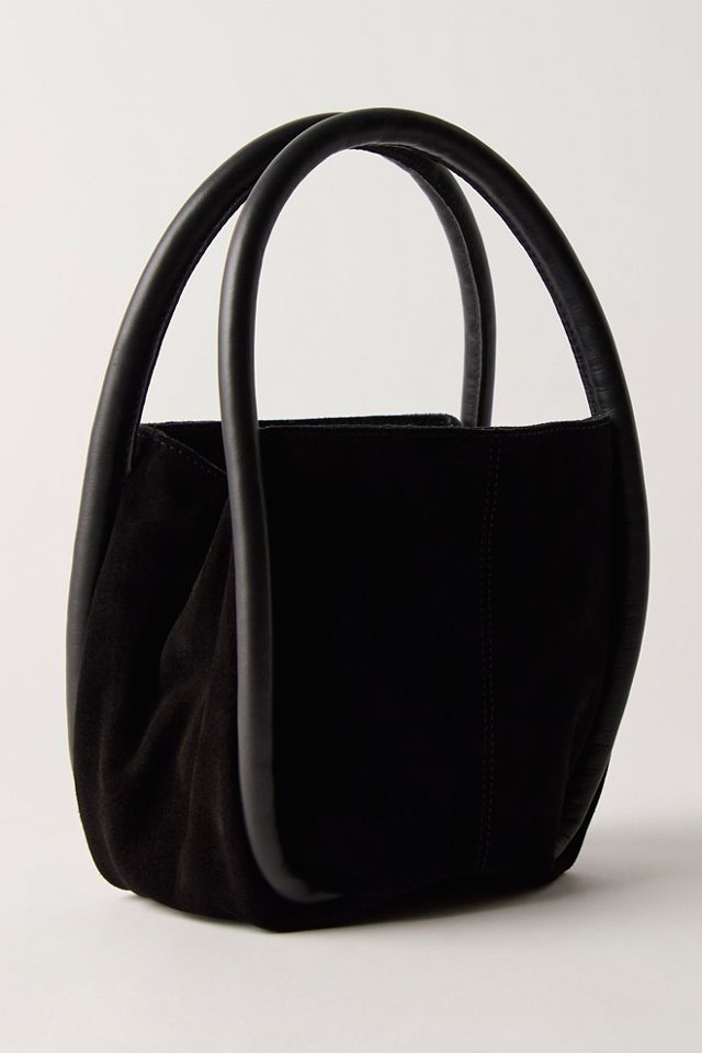 Barlow Suede Bucket Bag #1