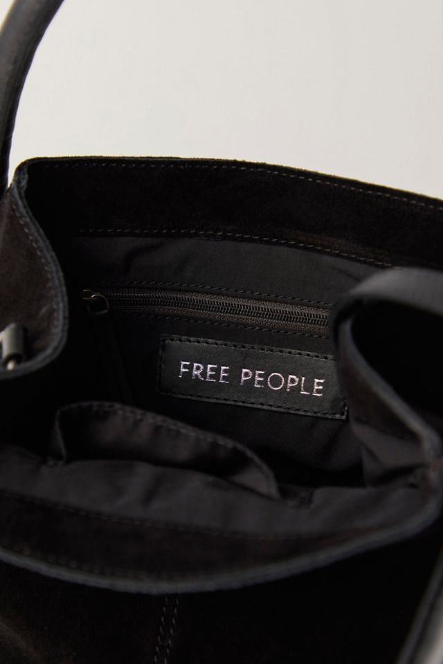 Barlow Suede Bucket Bag #3