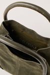 Barlow Suede Bucket Bag
