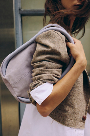 Barlow Suede Bucket Bag