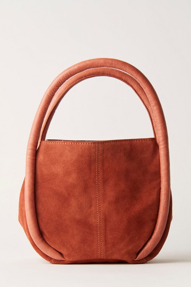 Barlow Suede Bucket Bag #2