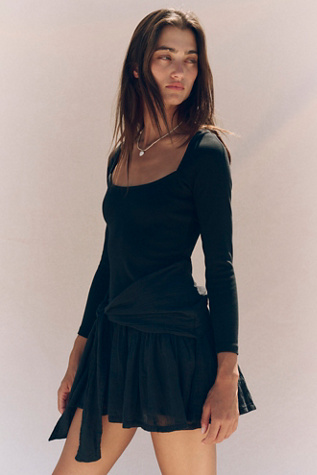 Lexi Drop-Waist Mini Dress