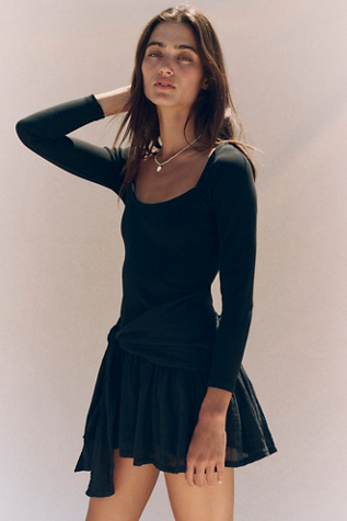Lexi Drop-Waist Mini Dress