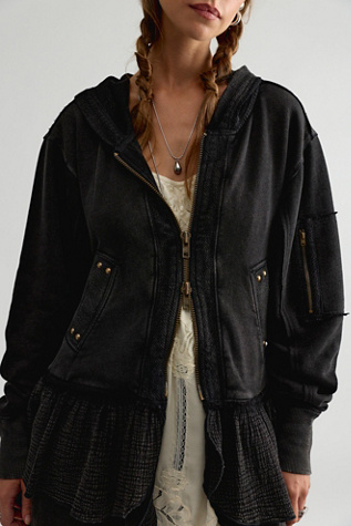 Piece Of Cake Zip-Up Cardi