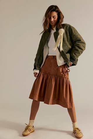 We The Free Tuff And Tumble Midi Skirt