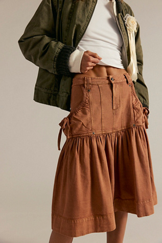 We The Free Tuff And Tumble Midi Skirt