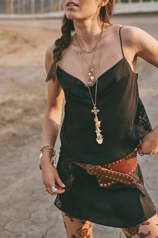 Summer Lover Slip Set by Intimately at Free People in Black, Size: M