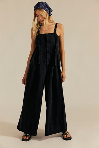 We The Free Lumy One-Piece at Free People in Black, Size: S