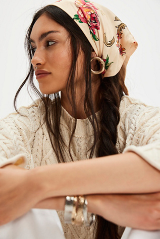 Celaena Hair Scarf at Free People in Ivory