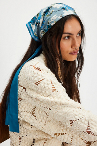 Celaena Hair Scarf at Free People in Blue