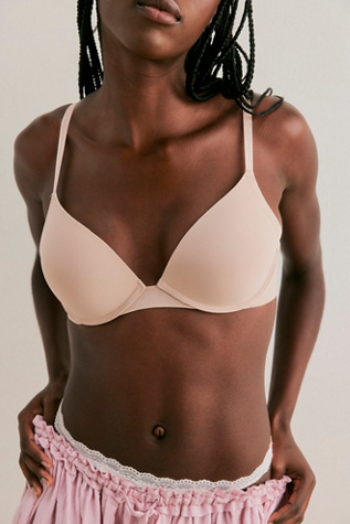 Breathless Multi-Way Push Up Bra by Skarlett Blue at Free People in Tan, Size: 34 B