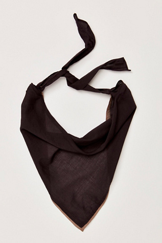 Graceland Solid Hair Scarf by Free People in Brown