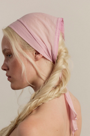 Graceland Solid Sheer Hair Scarf at Free People in Lilac