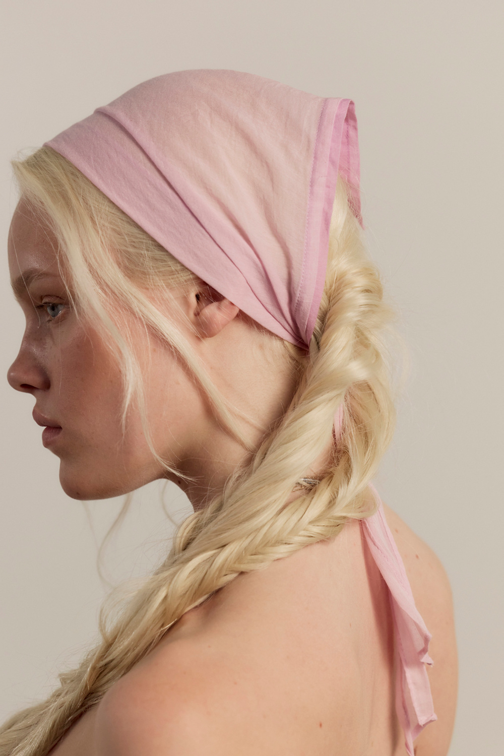 Graceland Solid Sheer Hair Scarf, image 5 of 5