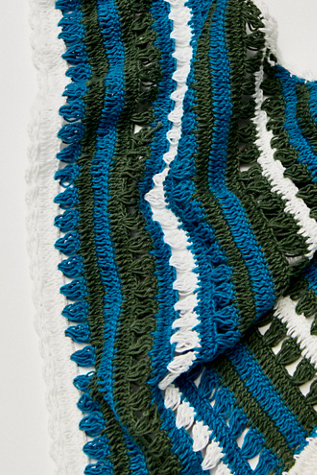 Understated Crochet Hair Scarf