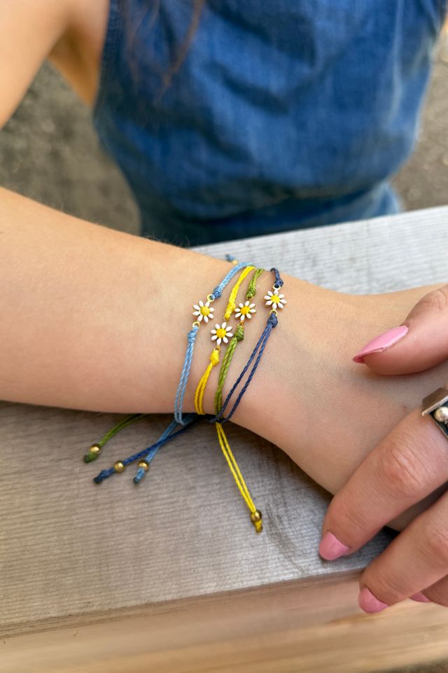 Nancy Melet Daisy Wish Bracelet #1