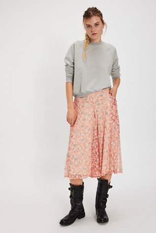 Arcadia Culottes by Free People in Pink, Size: XL