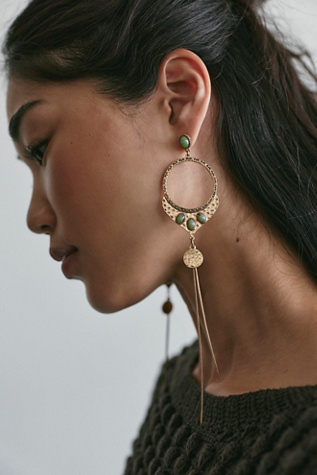 Sky City Dangles at Free People in Gold & Beachy