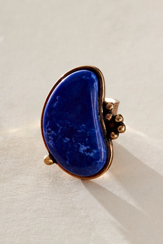 Winslow Stone Ring by Free People in Gold, Size: US 8