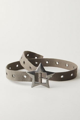 Zoa Hip Belt at Free People in Gravel Rock, Size: S-M/P-M