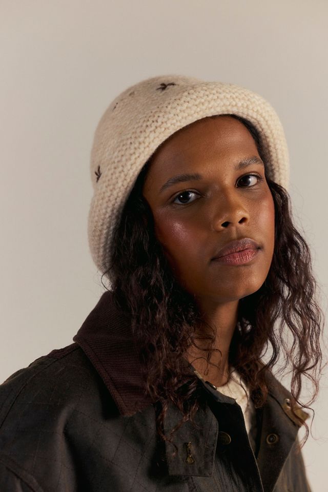 Daisy Knitted Bucket Hat #1