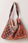Whimsy Rug Slouchy Tote