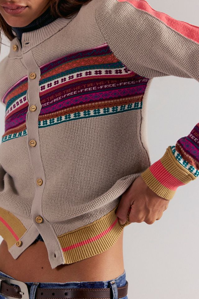 We The Free By The Fire Cardi #3