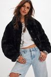 Alice Throw On Faux Fur Jacket