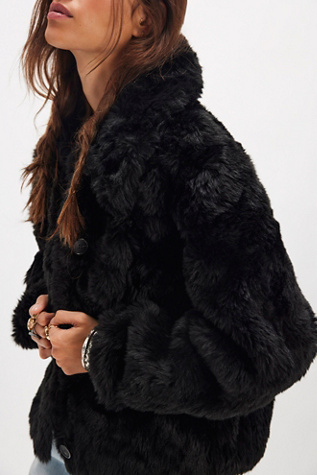 Alice Throw On Faux Fur Jacket - thumbnail 7