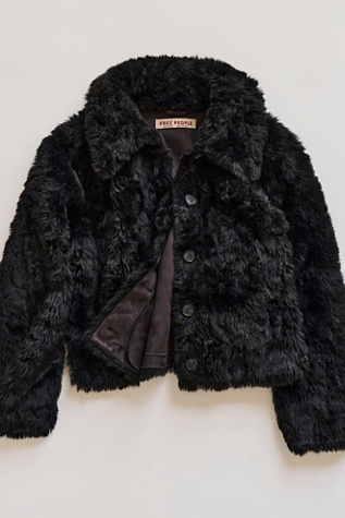 Alice Throw On Faux Fur Jacket - thumbnail 8