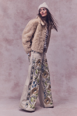 Alice Throw On Faux Fur Jacket
