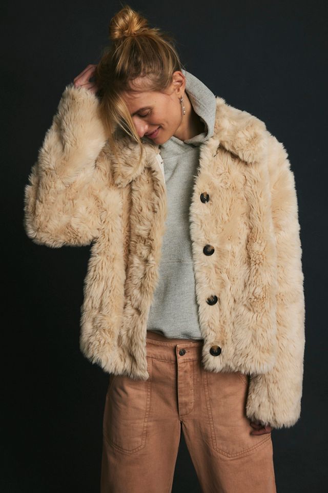 Alice Throw On Faux Fur Jacket
