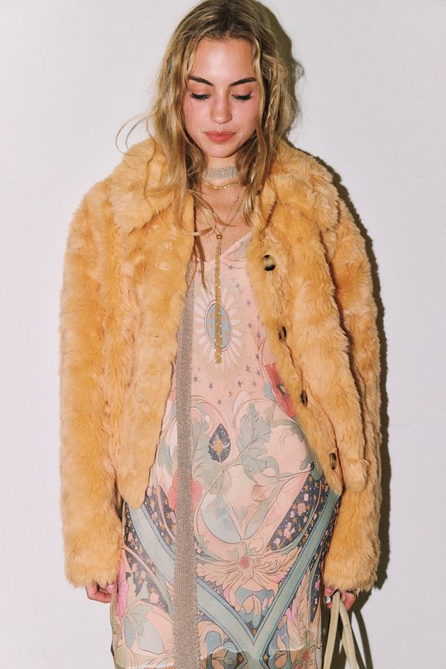 Alice Throw On Faux Fur Jacket #4