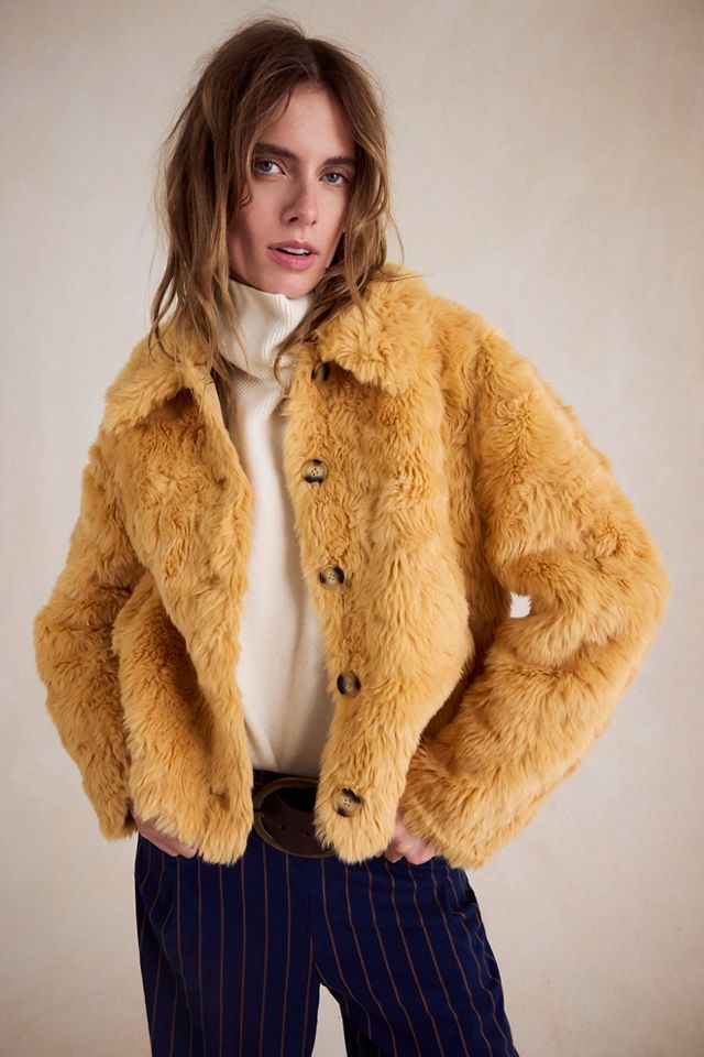 Alice Throw On Faux Fur Jacket