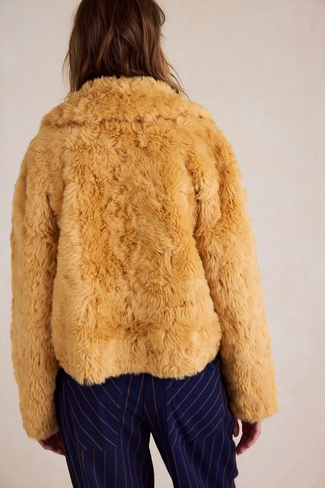 Alice Throw On Faux Fur Jacket #1
